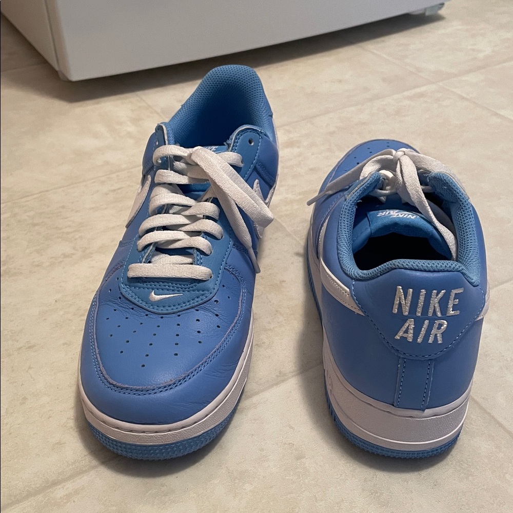 Nike Air Force One Carolina Blue men’s size 10 - Picture 12 of 16